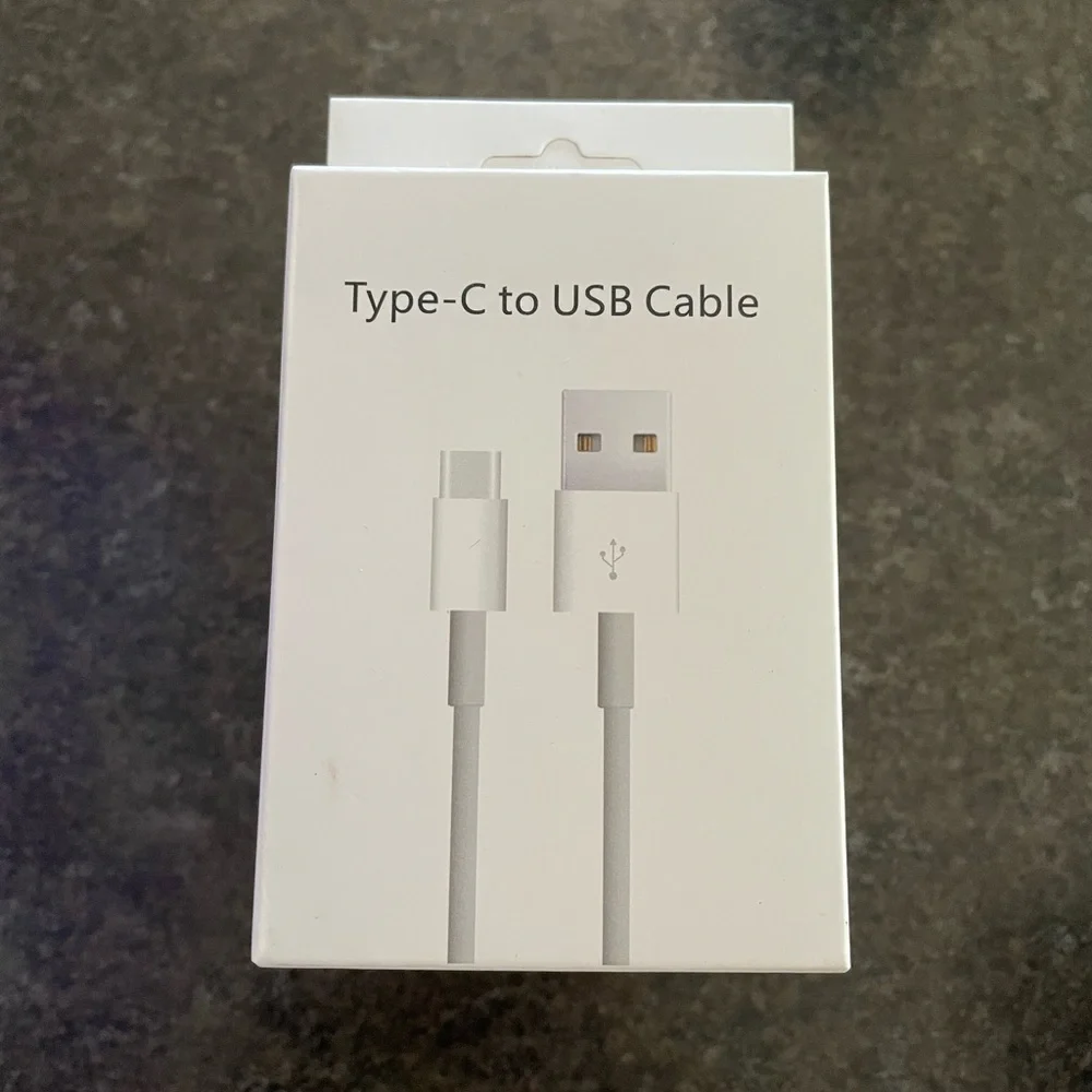 5 x Type-C to USB charging cable
